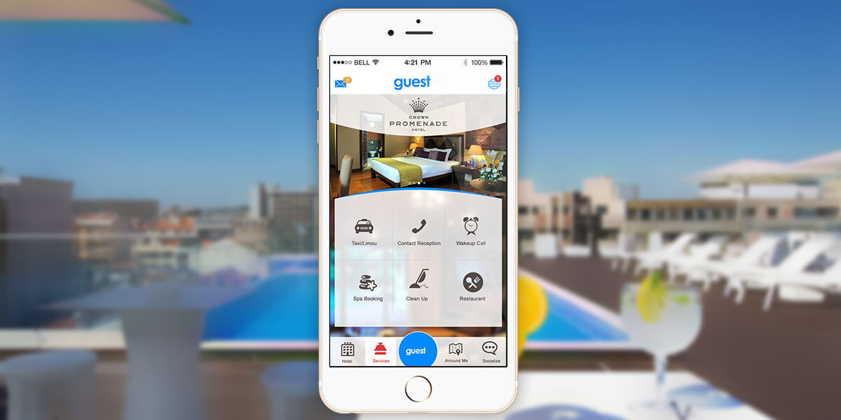 Hotel booking mobile app