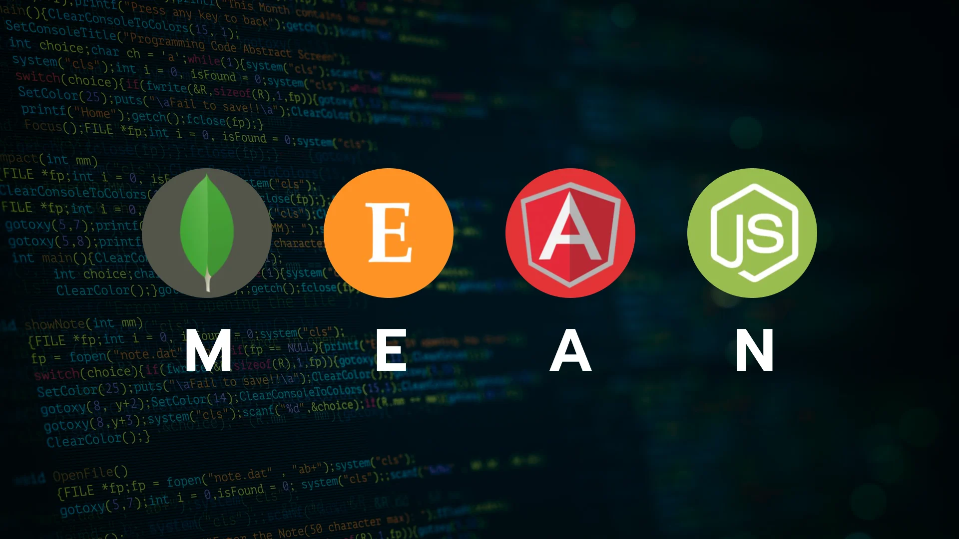 MEAN stack for web development