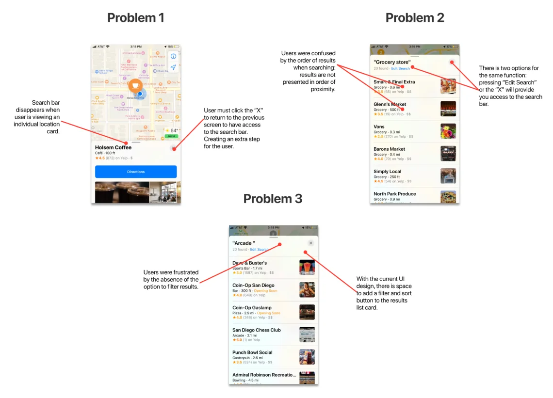 Apple Maps design mistakes