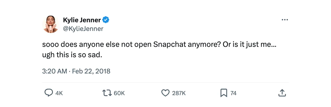 Snapchat design mistakes