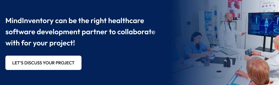 healthcare software development partner cta