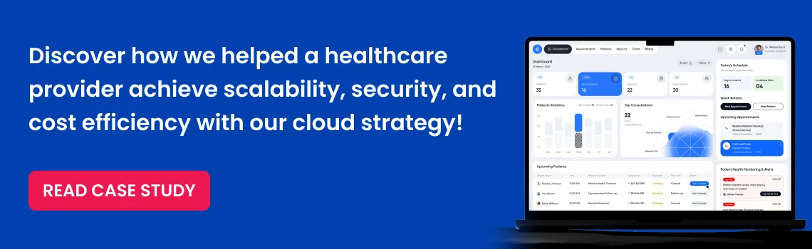 healthcare provider case study cta