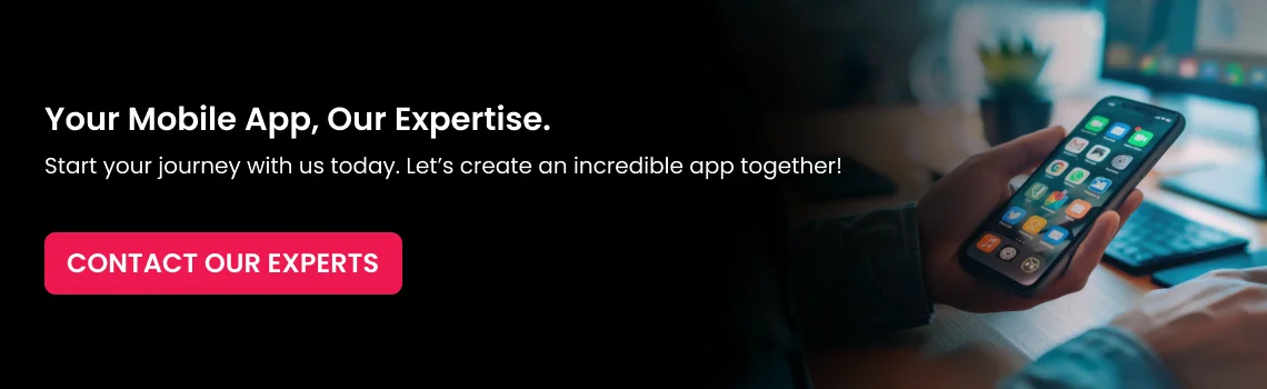 mobile app development CTA