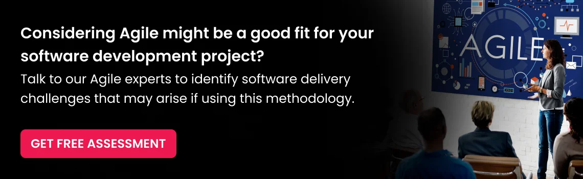 agile good for software cta