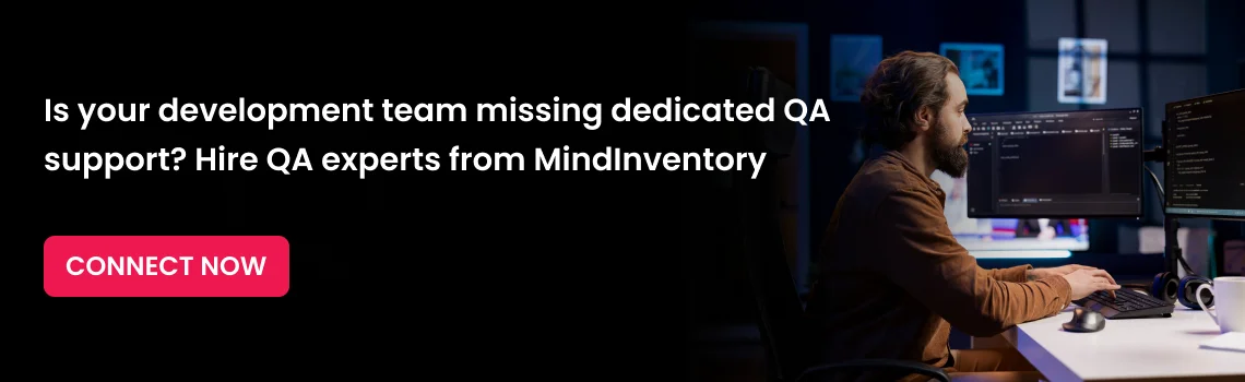 development team missing dedicated qa support cta