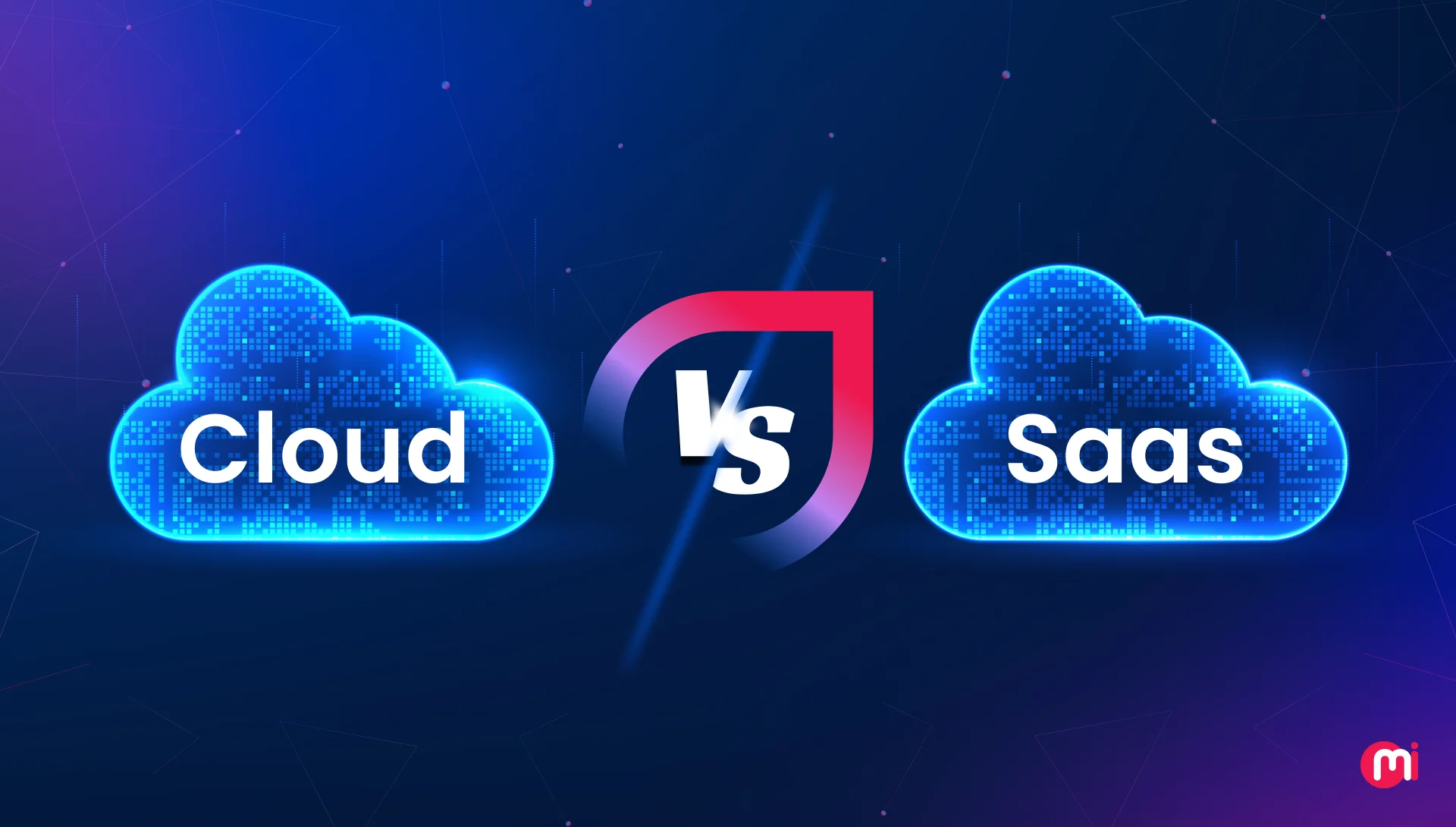 cloud vs saas