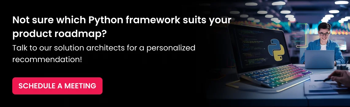 not sure which python framework suits cta