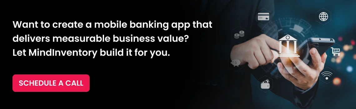 want to create a mobile banking app cta