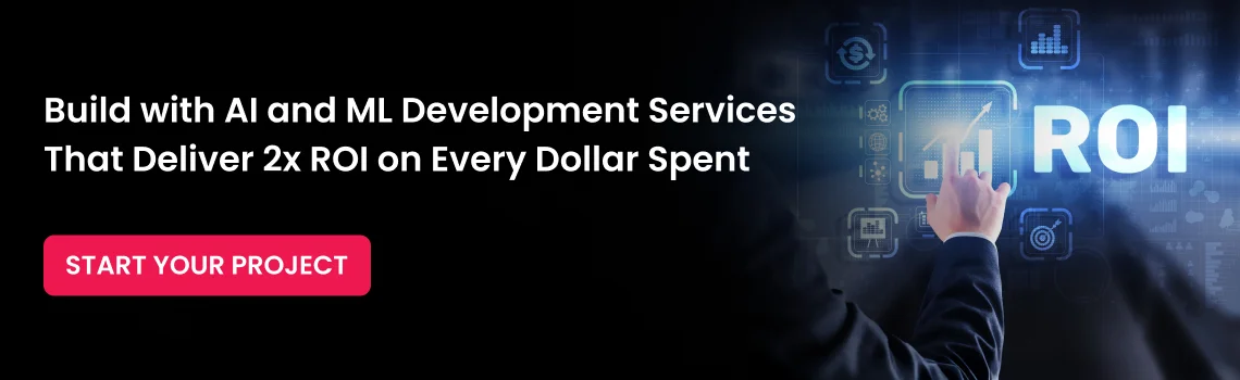 ai and ml development services cta