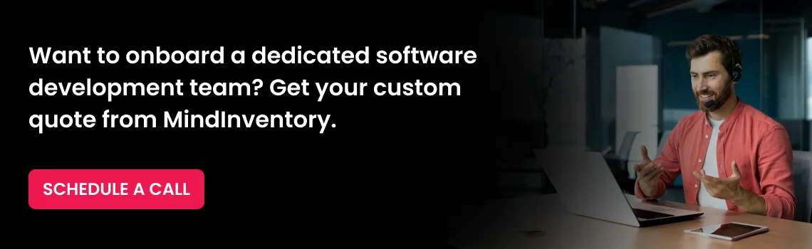 dedicated software development team cta