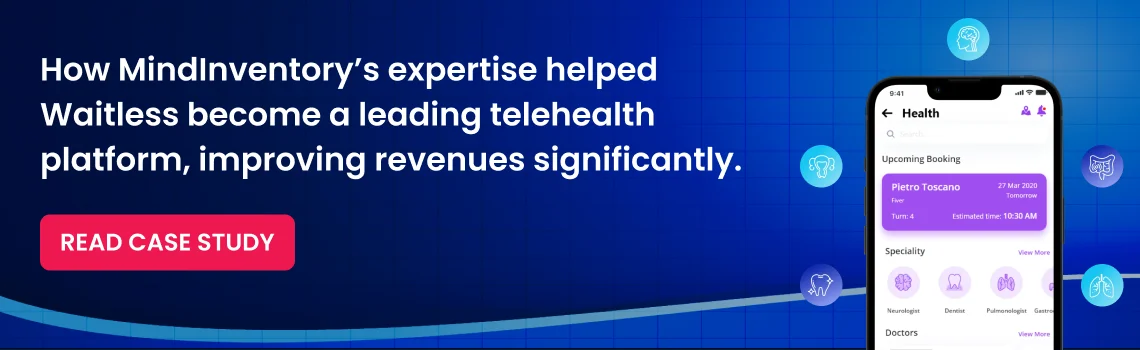 Waitless telehealth platform cta