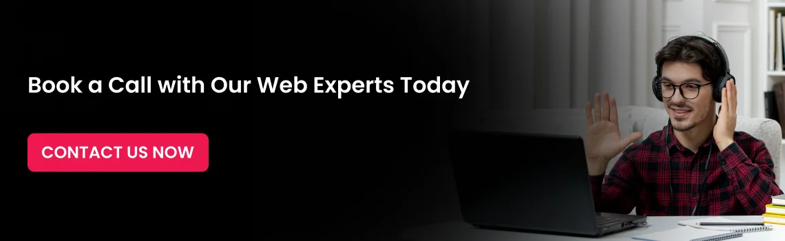 our web experts today cta