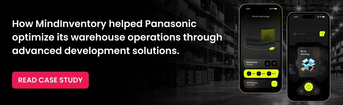mindinventory helped panasonic case study cta