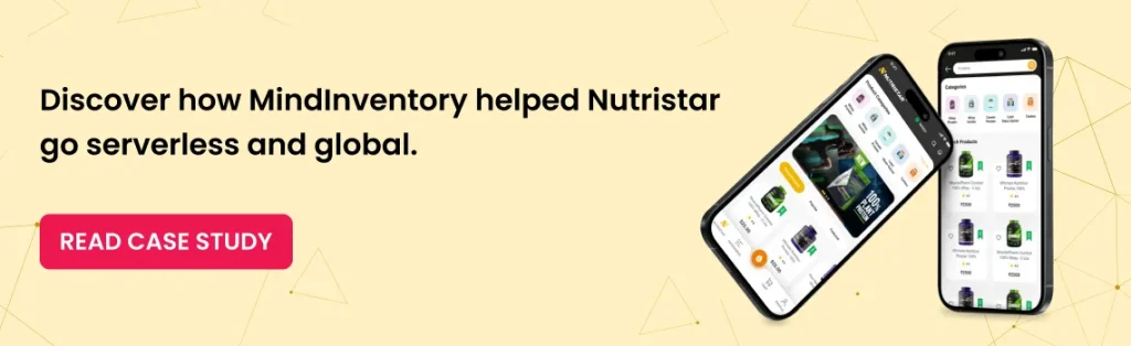 nutristar go serverless and global case study cta