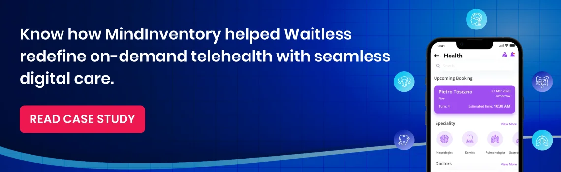 waitless redefine on demand telehealth case study cta