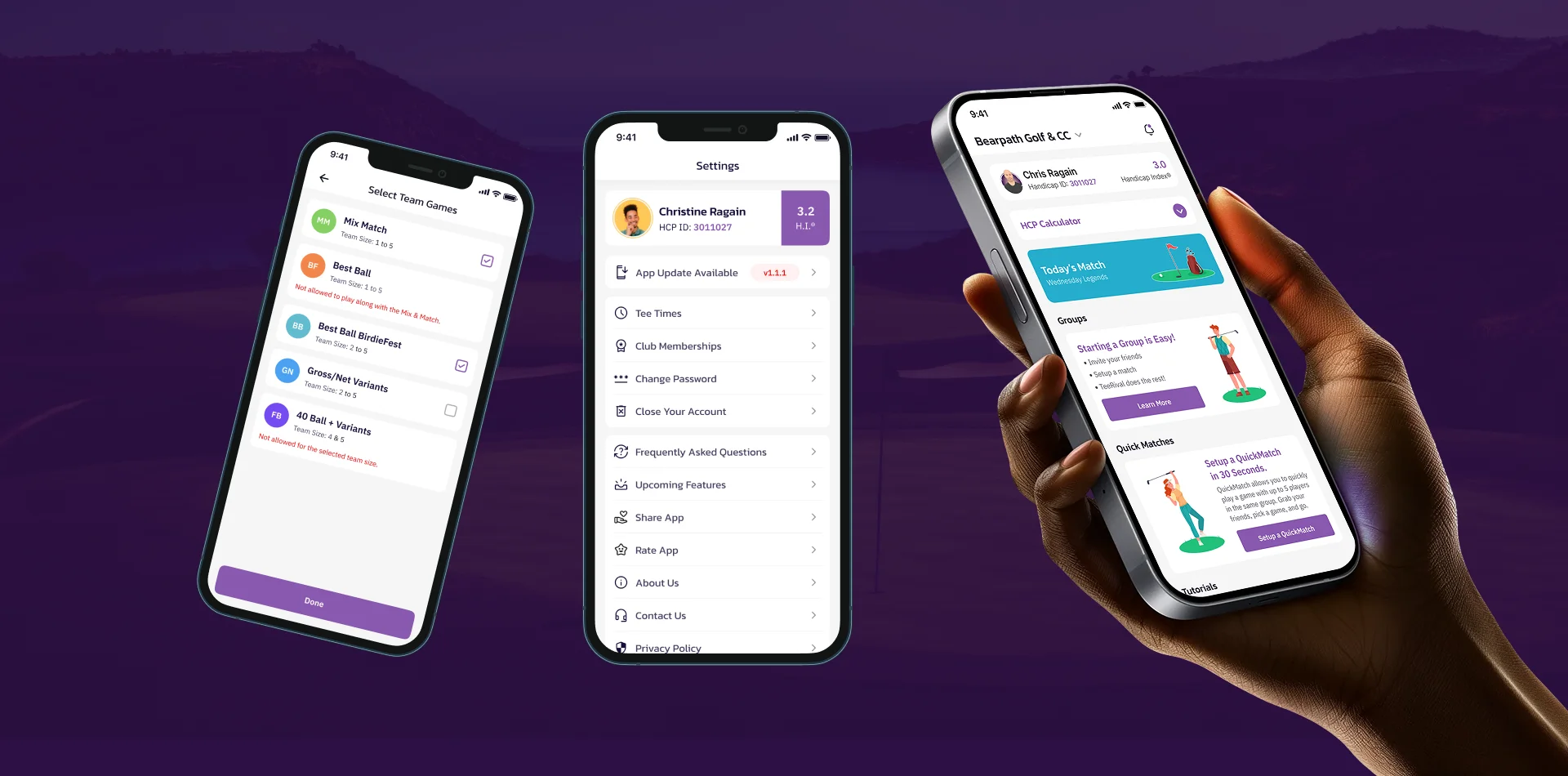 Golf Scorecard Management